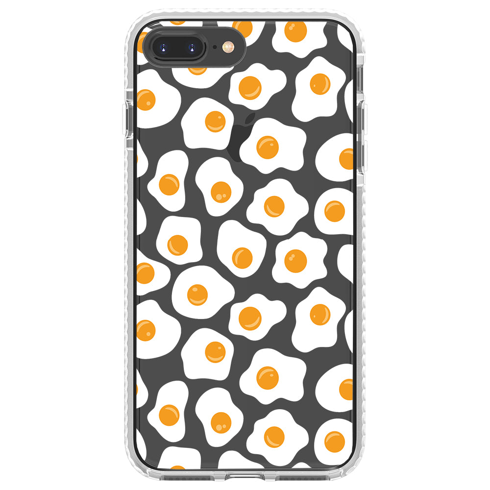 Fried Eggs Impact iPhone Case