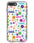 Love and Peace Impact iPhone Case