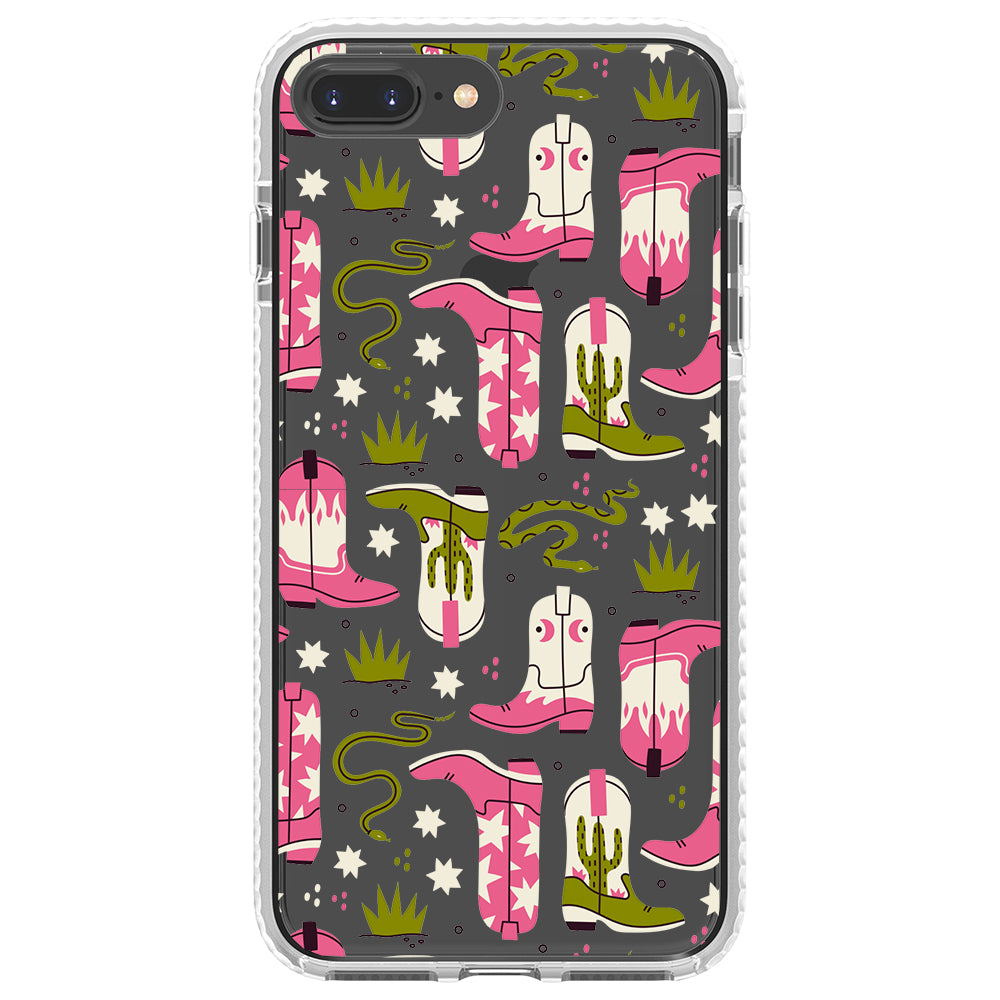 Pink Cowboy Boots Phone Case