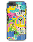 Rainbow Patches Impact iPhone Case