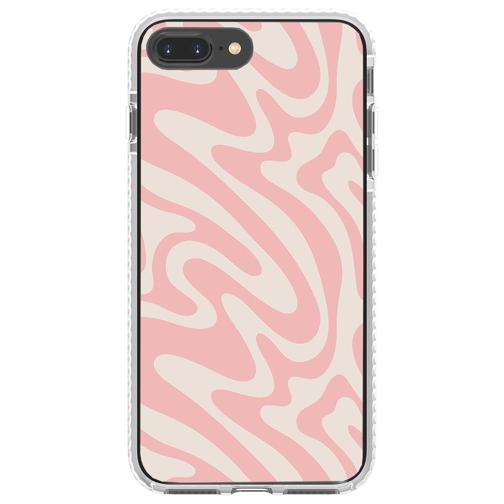 Strawberry Swirl Impact iPhone Case