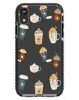 Pumpkin Spice Latte Collage iPhone Case