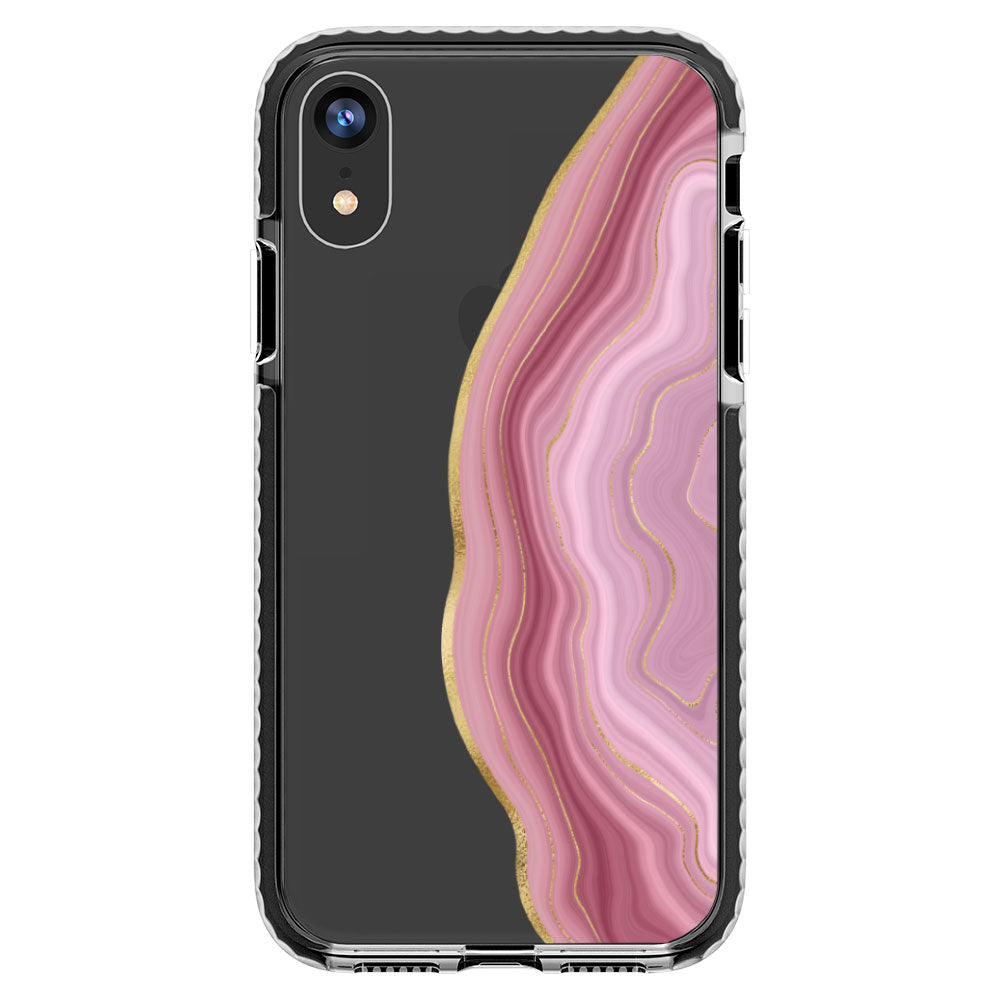 Can Can Pink Agate iPhone Case