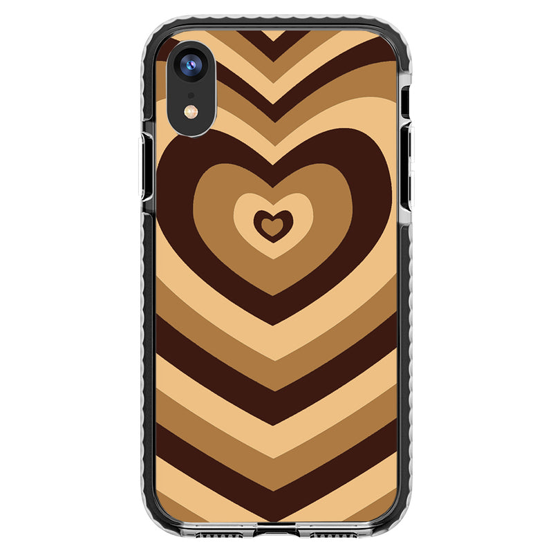 Chocolate Heart Impact iPhone Case