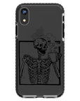 Coffee Skeleton Impact iPhone Case