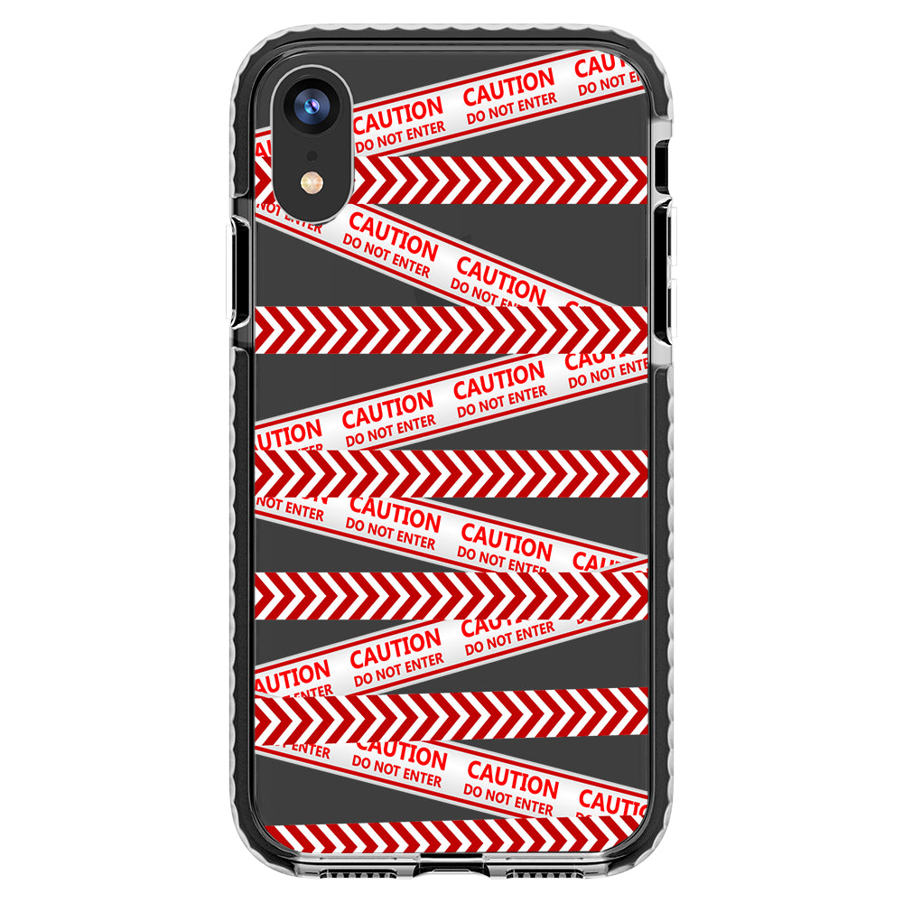 Caution Impact iPhone Case