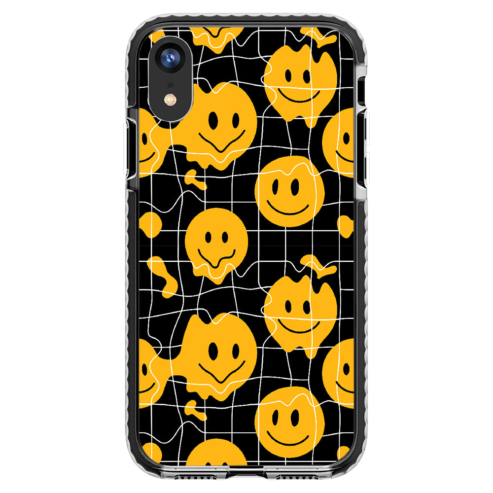 Grid Smiley  Impact iPhone Case