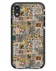 Spring Groovy Pattern Impact iPhone Case