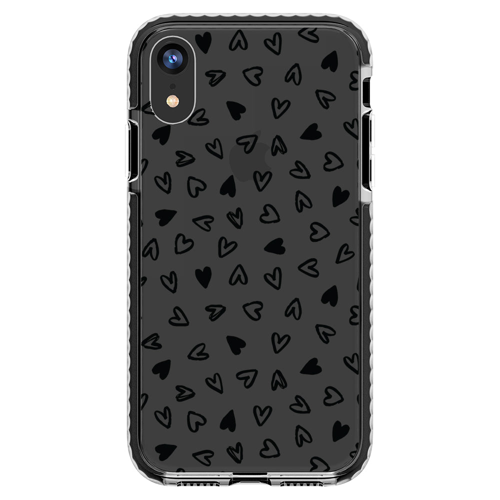 Little Hearts Impact iPhone Case