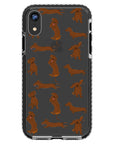 Baby Dachshund Collage Impact iPhone Case