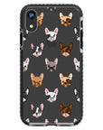 Frenchie Faces Impact iPhone Case