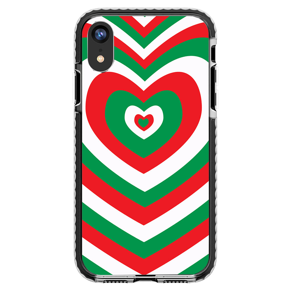 Candy Cane Impact iPhone Case