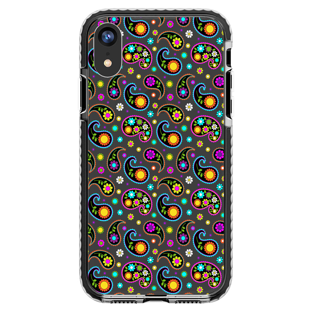 Colorful Paisley Impact iPhone Case