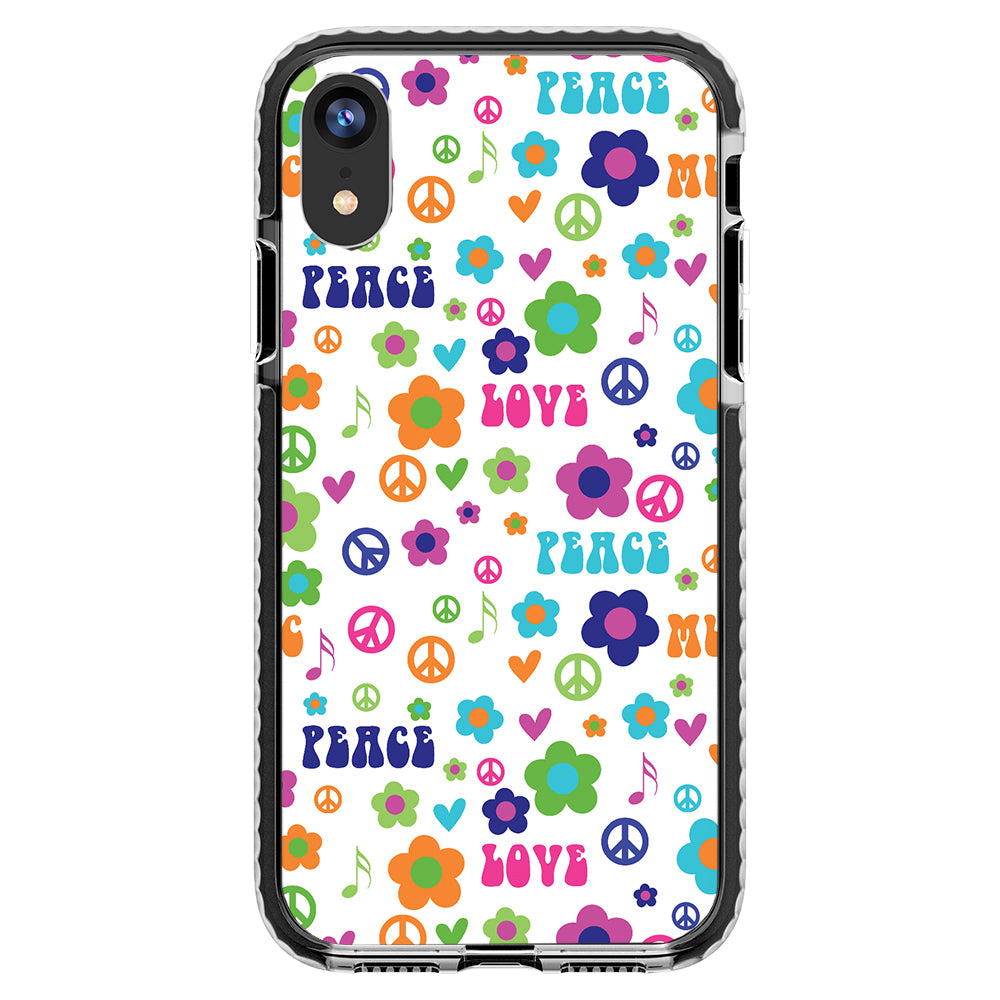 Love and Peace Impact iPhone Case