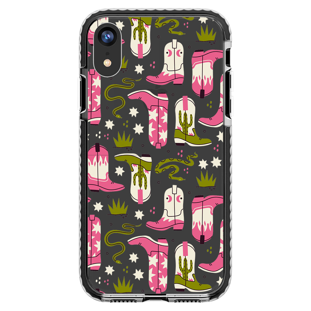 Pink Cowboy Boots Phone Case