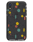 Minimal Scandinavian Flowers Impact iPhone Case