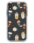 Pumpkin Spice Latte Collage iPhone Case