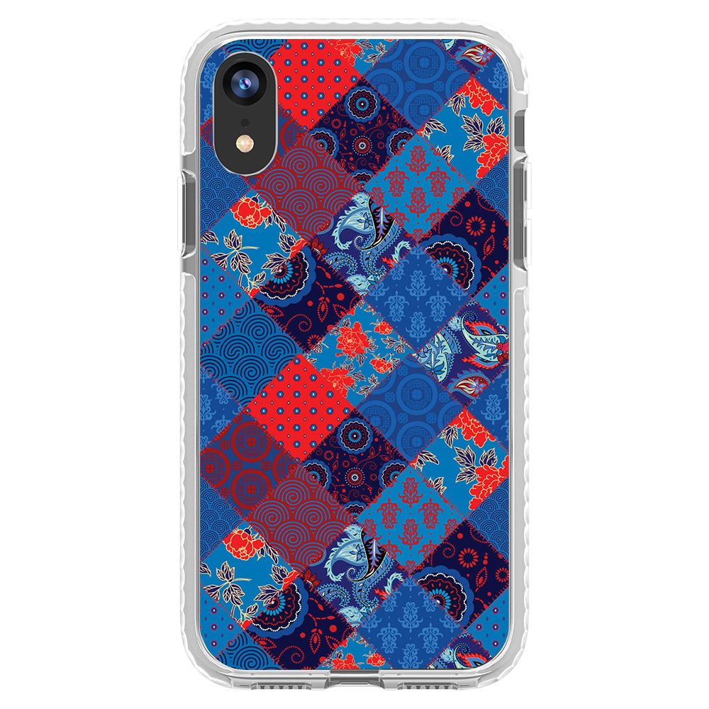 Paisley Patch Impact iPhone Case