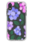 Ageratum Floral Impact iPhone Case