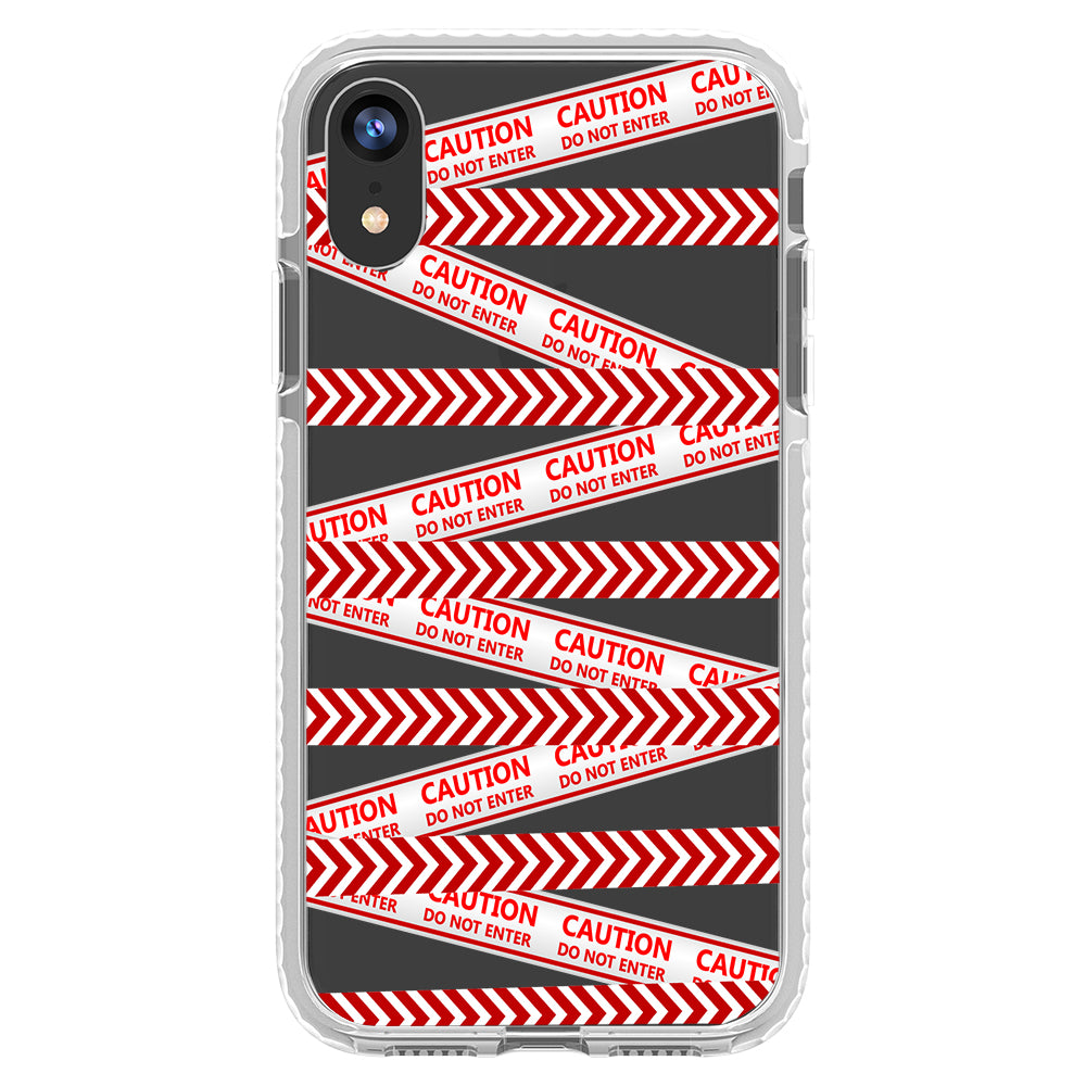 Caution Impact iPhone Case