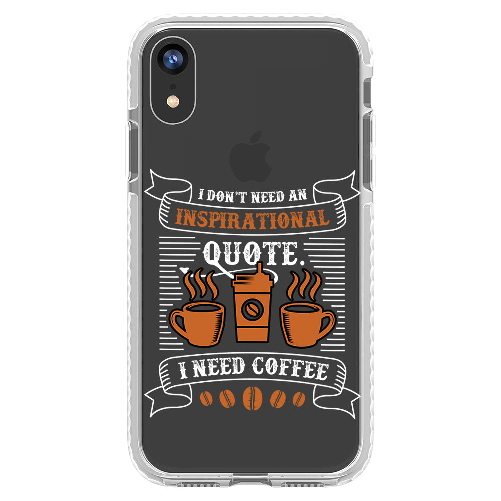 Coffee Inspirational Impact iPhone Case