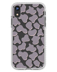 Gray Cow Print Phone Case