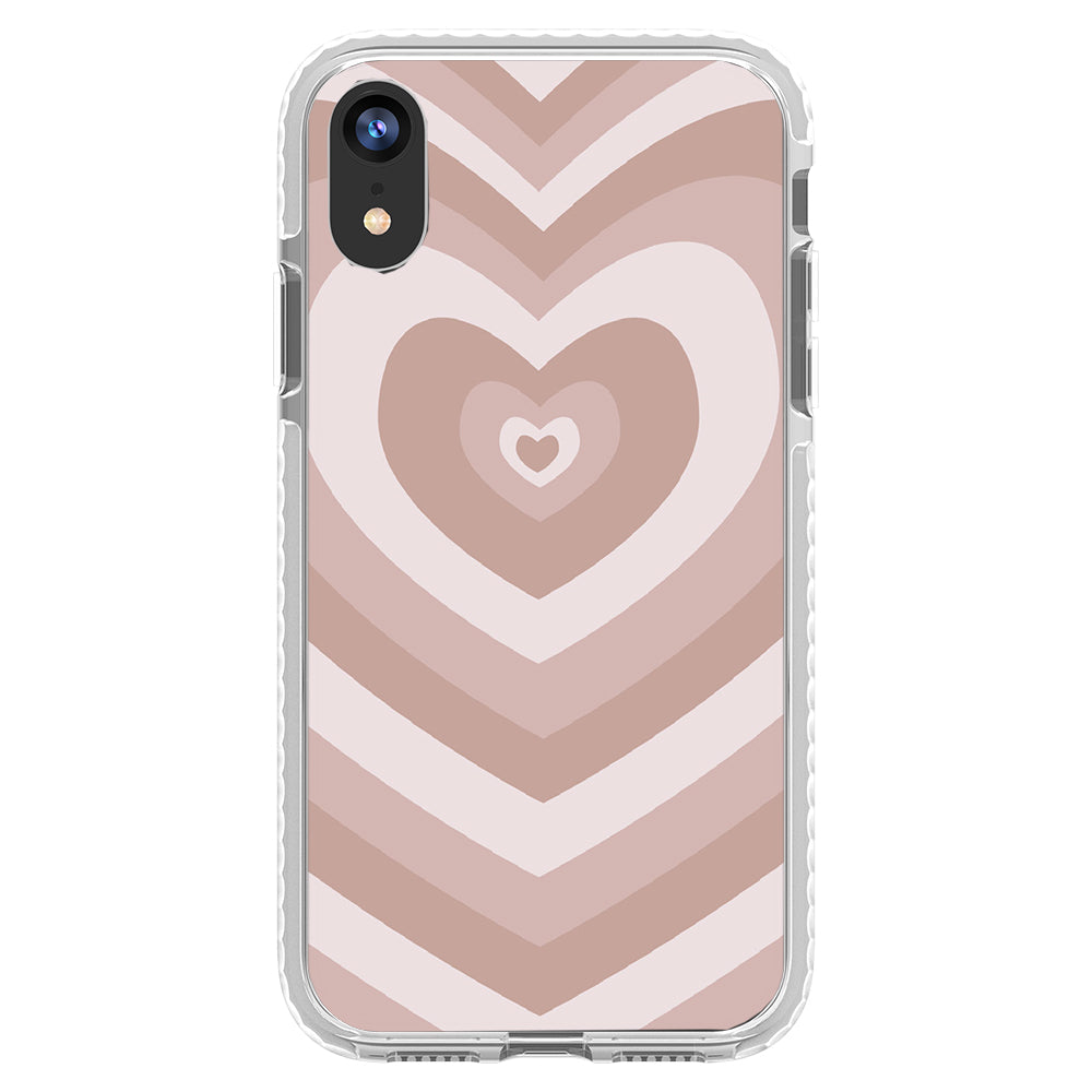 Nude Heart Impact iPhone Case