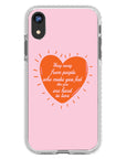 Stay Away Quote Impact iPhone Case