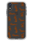 Baby Dachshund Collage Impact iPhone Case