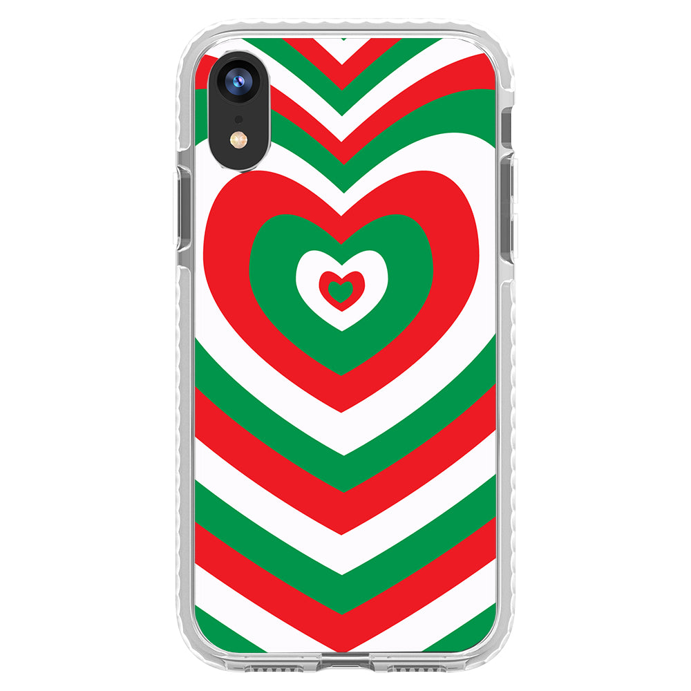 Candy Cane Impact iPhone Case