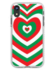 Candy Cane Impact iPhone Case