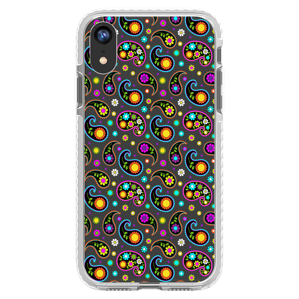 Colorful Paisley Impact iPhone Case