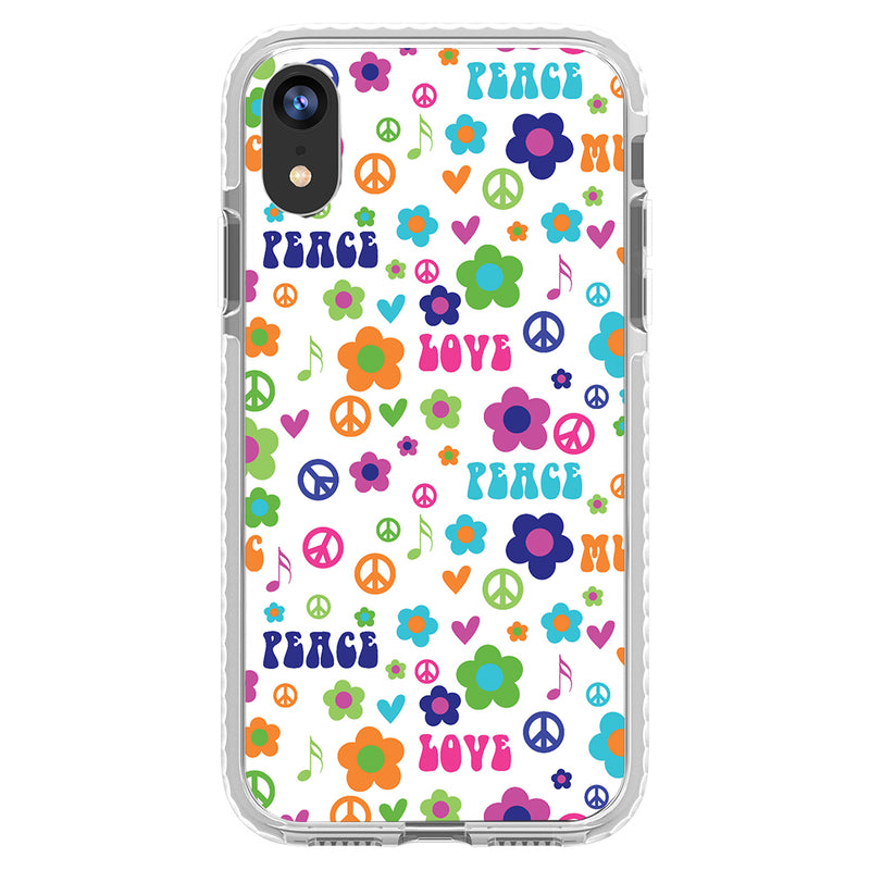 Love and Peace Impact iPhone Case