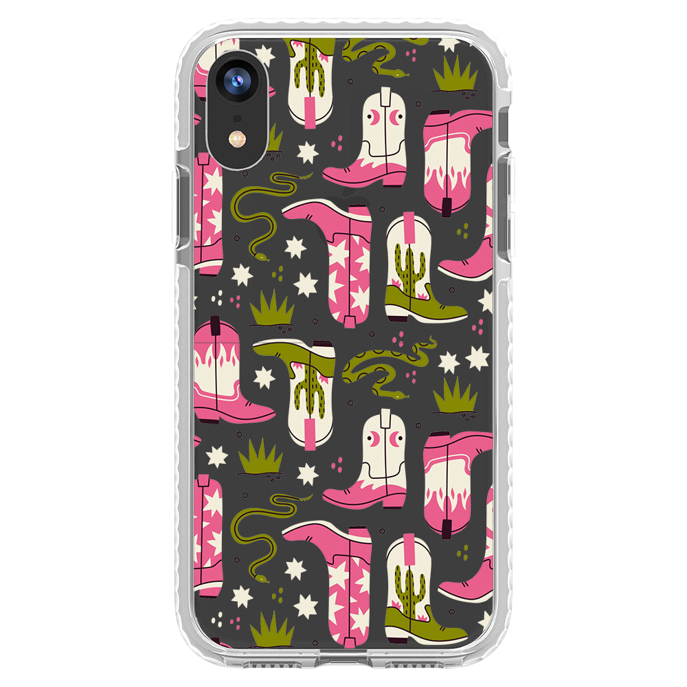 Pink Cowboy Boots Phone Case