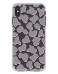 Gray Cow Print Phone Case