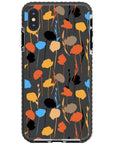 Abstract Fall Flowers Impact iPhone Case