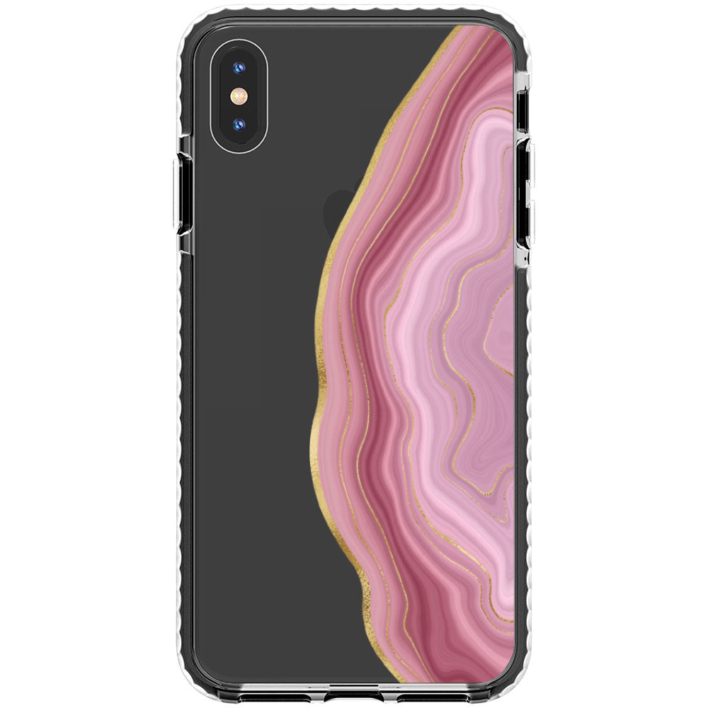 Can Can Pink Agate iPhone Case