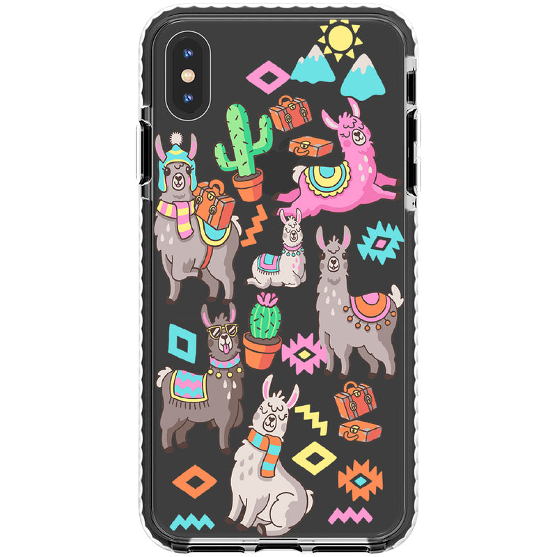 Colorful Alpaca iPhone Case