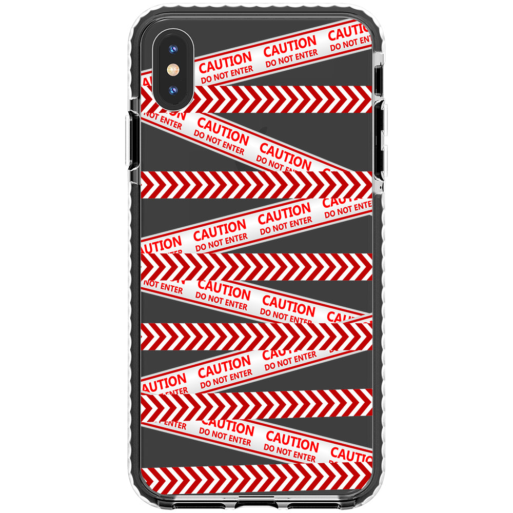 Caution Impact iPhone Case