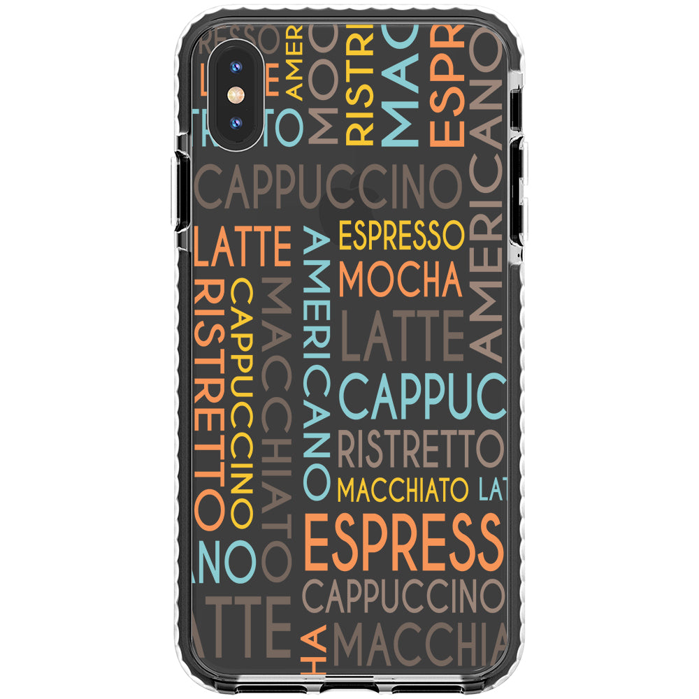 Coffee Names Impact iPhone Case