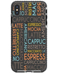 Coffee Names Impact iPhone Case