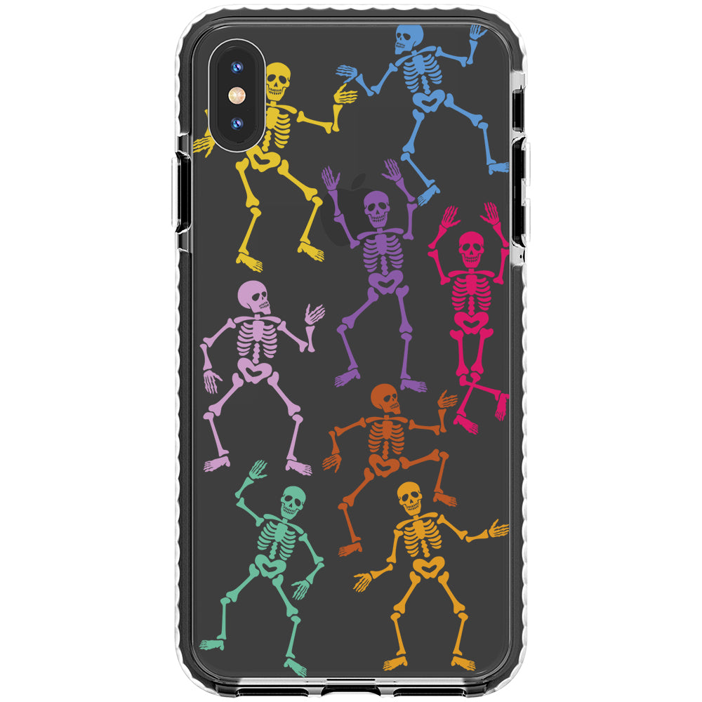 Dancing Skeleton Impact iPhone Case