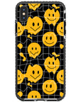 Grid Smiley  Impact iPhone Case