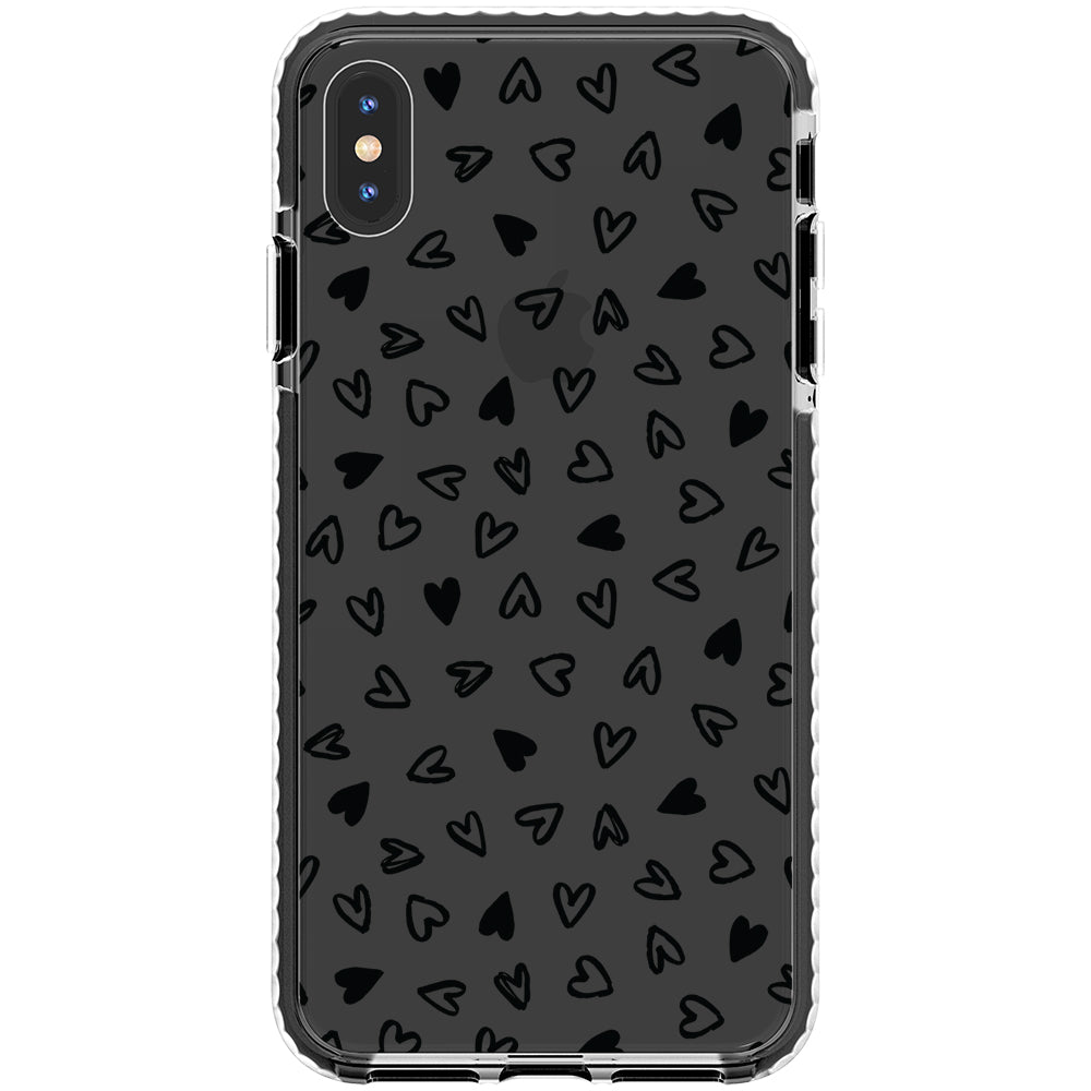 Little Hearts Impact iPhone Case