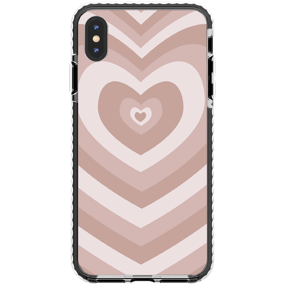 Nude Heart Impact iPhone Case