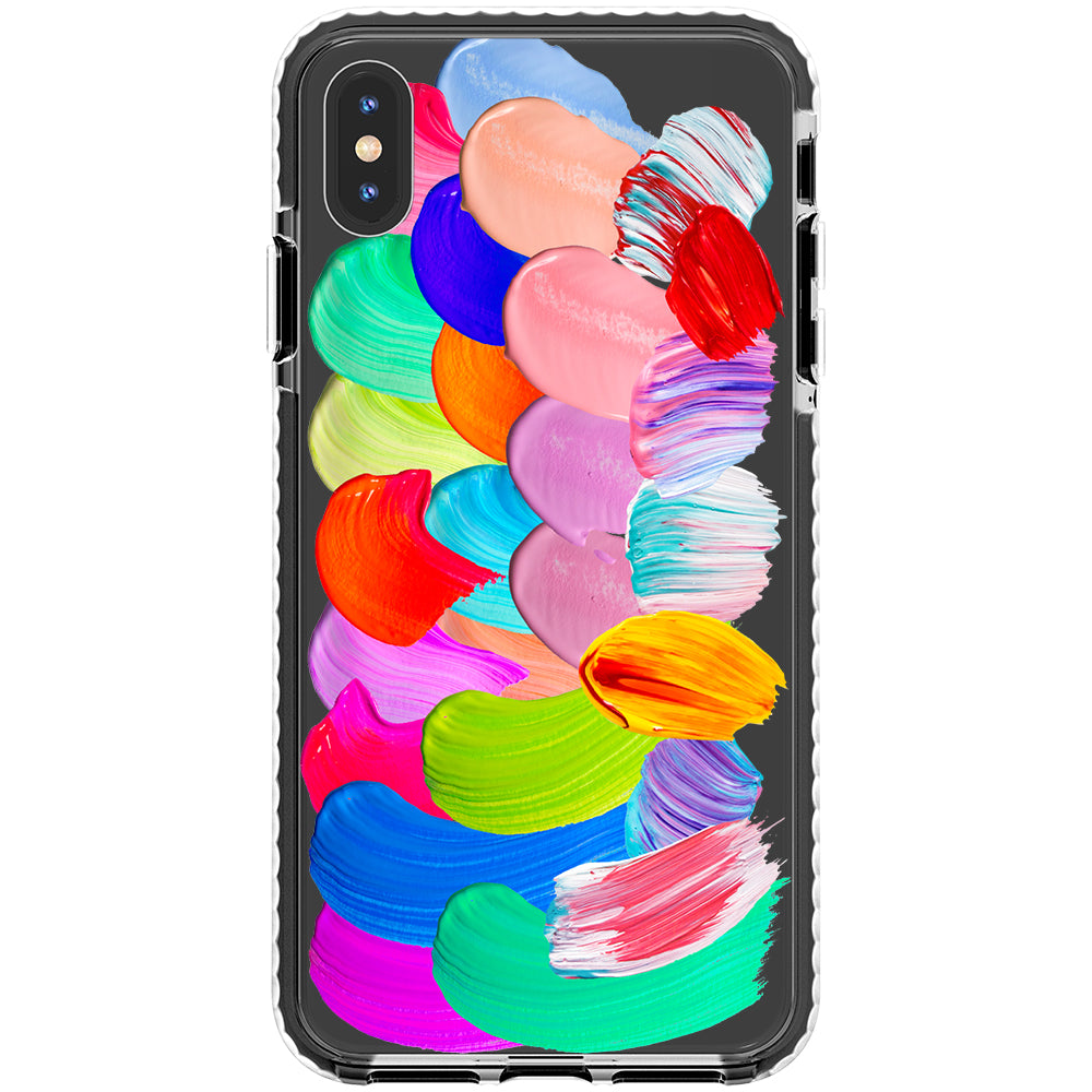 Paint Strokes Impact iPhone Case