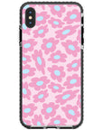 Pastel Warped Flower iPhone Case