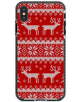 Ugly Sweater Red White Impact iPhone Case