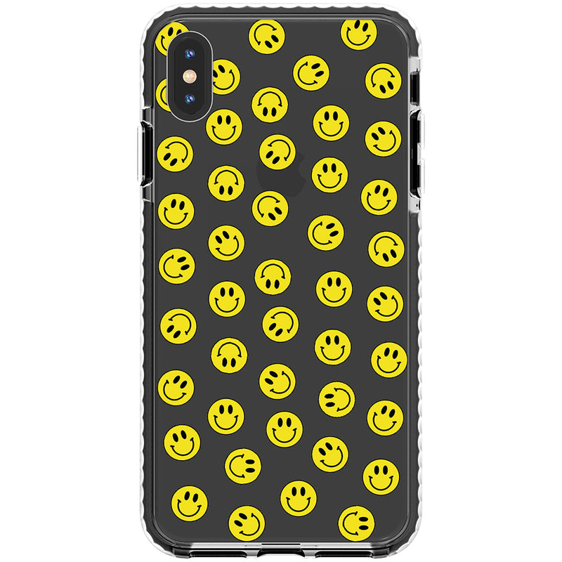 Smiley Faces Impact iPhone Case
