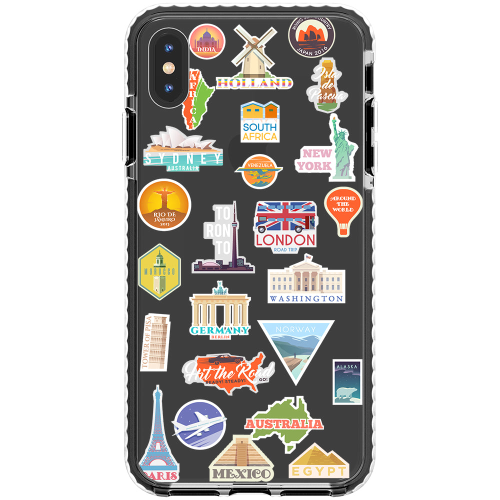 Holiday Travels Impact iPhone Case